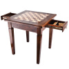 Стол ломберный Шахматы резные "Цитадель" 60 купить в Казани