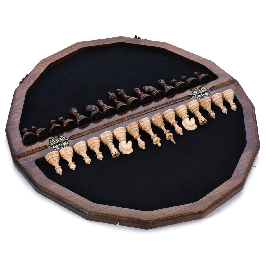 Шахматы резные "Империя" 60, Harutyunyan купить в Казани