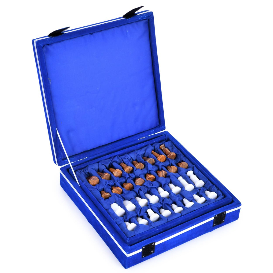 Шахматы из камня "Артер Карфаген" мрамор и яшма 20 купить в Казани