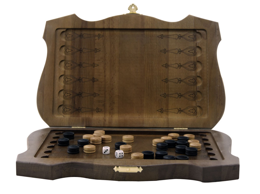 Нарды резные Ивановские мини "Собор" 35, WoodG купить в Казани