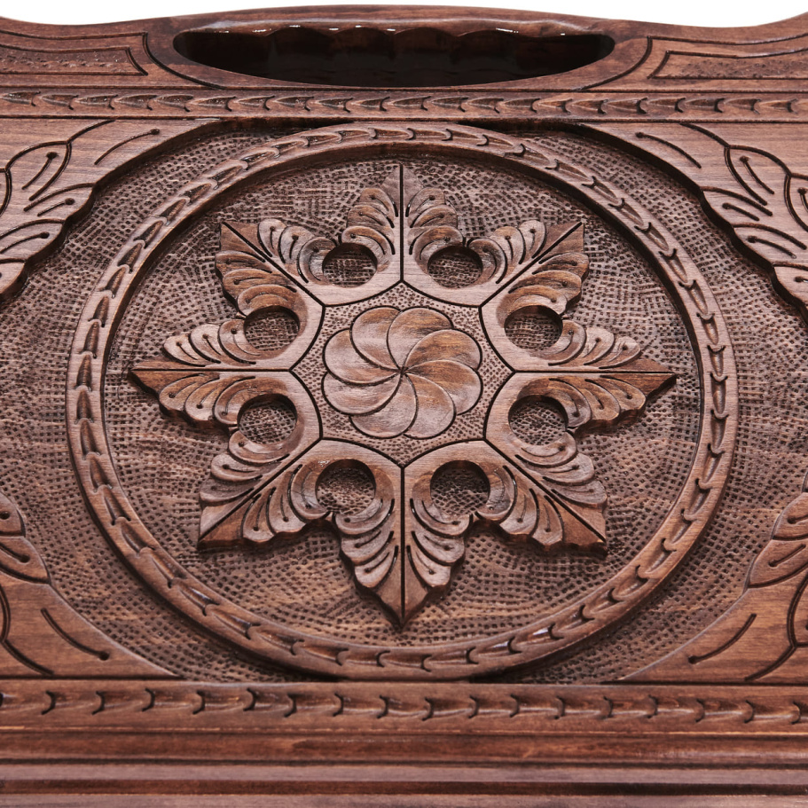 Нарды резные "Узор Снежный " большие 60, Harutyunyan купить в Казани