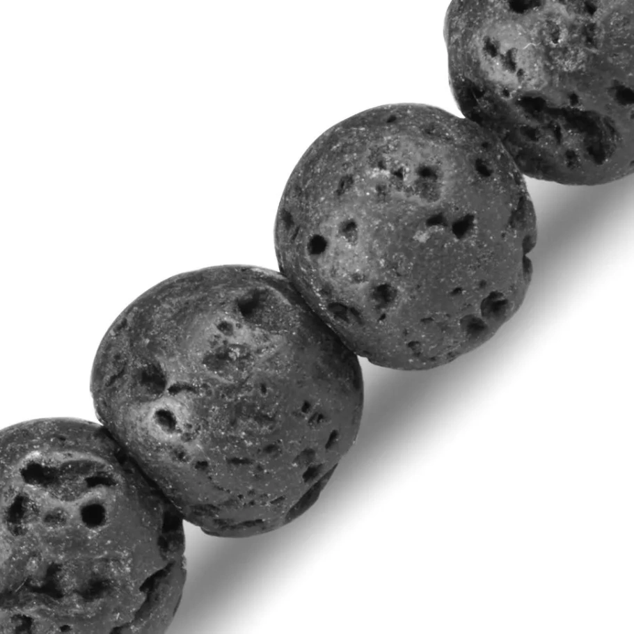 Браслет Гефест камень лава, 1 * 18 см купить в Казани