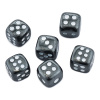 Кости игральные "Гамма" камень, серый, 15 мм (2 шт.) купить в Казани