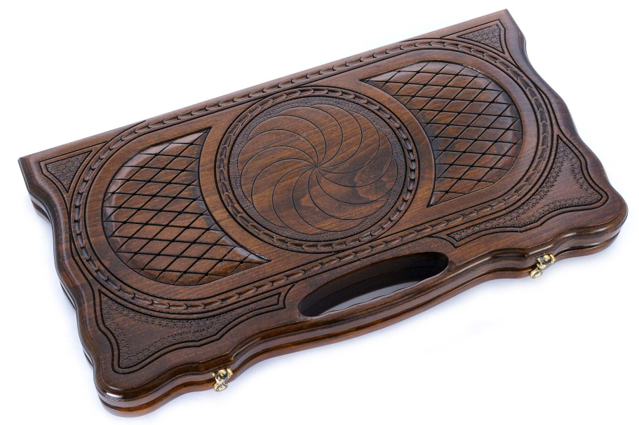 Нарды резные "Бесконечность" средние 50, Harutyunyan Нарды резные "Бесконечность" средние 50, Harutyunyan