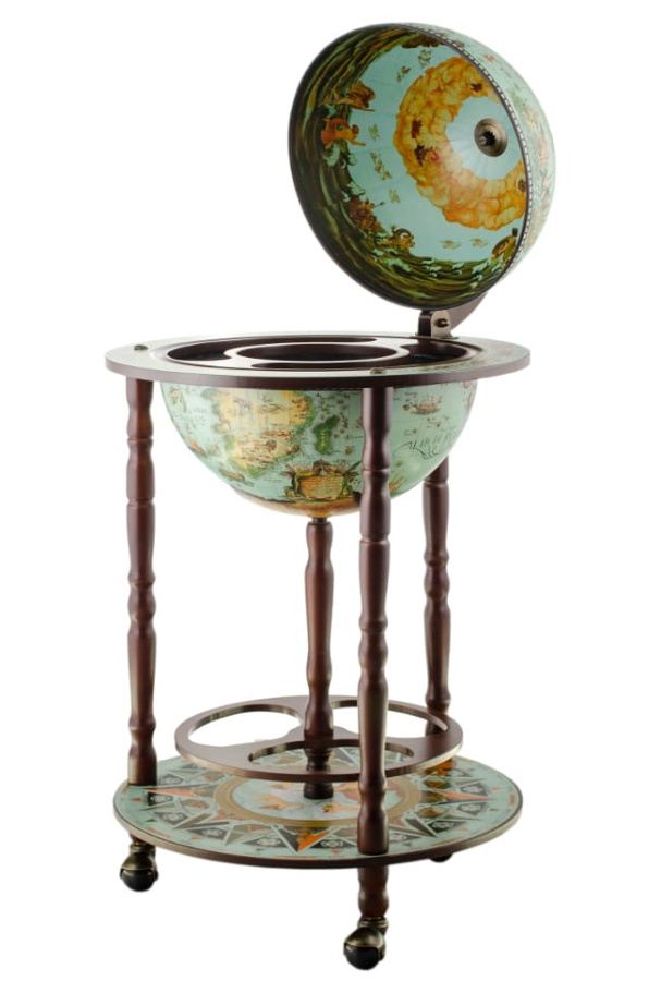 Глобус бар напольный "Мануфактура" сфера 36 см купить в Казани