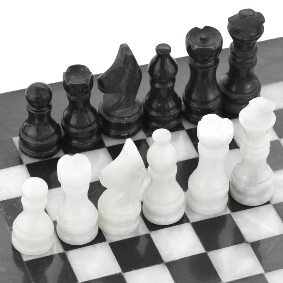 Шахматы из камня "Олимп" мрамор 20 купить в Казани