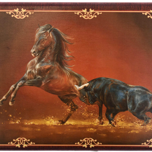 Нарды Пермские Храбрые сердцем, средние 50 купить в Казани