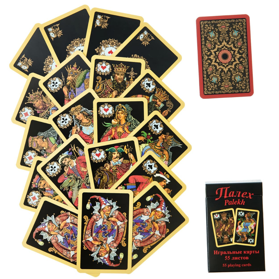 Карты игральные "Палех" , 55 карт купить в Казани