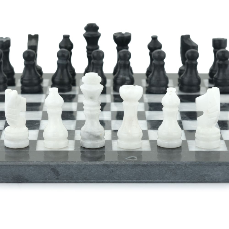 Шахматы из камня "Олимп" мрамор 25 купить в Казани