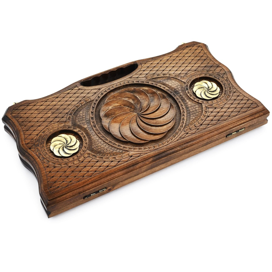 Нарды резные  "Сфера" средние 50, Harutyunyan