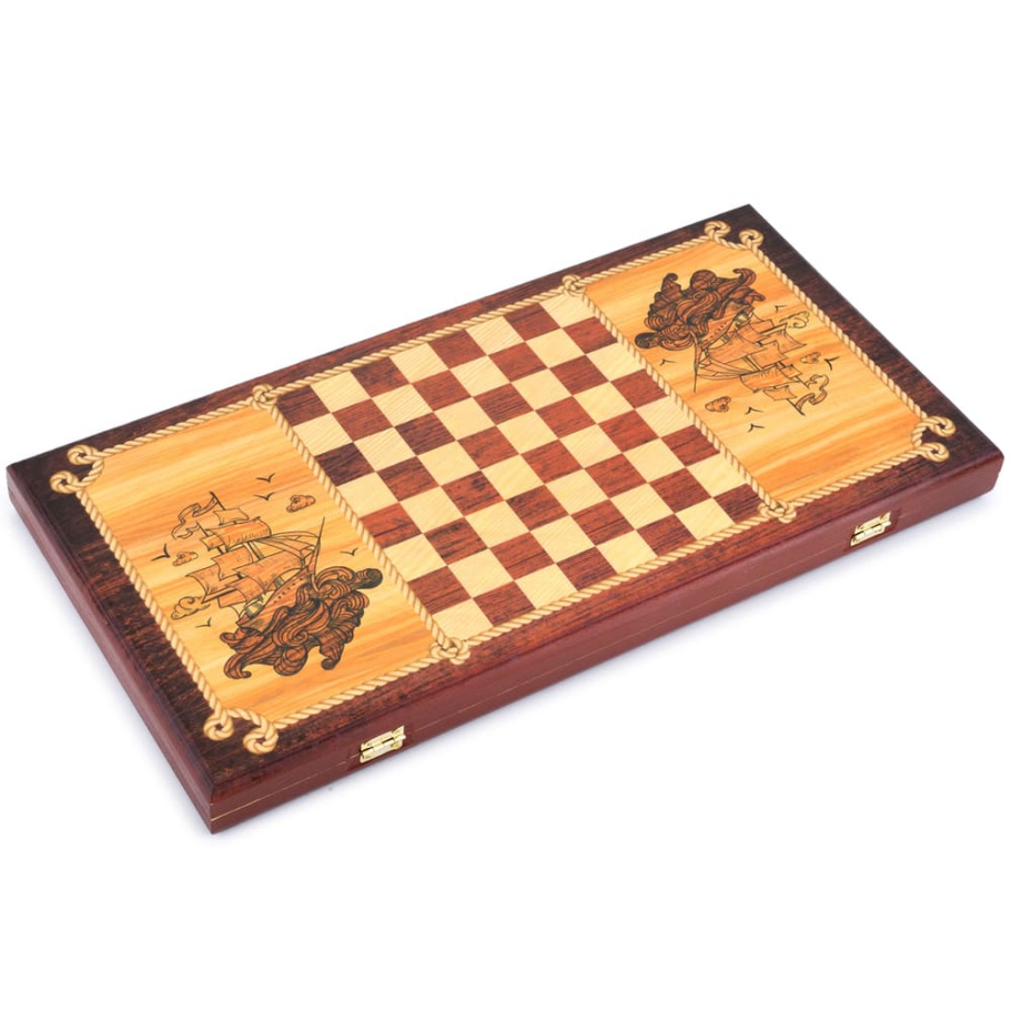 Нарды Пермские Корабль, средние 50 купить в Казани