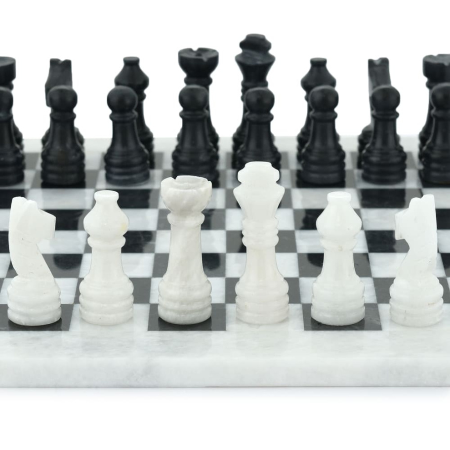 Шахматы из камня "Эллада" мрамор 30 купить в Казани
