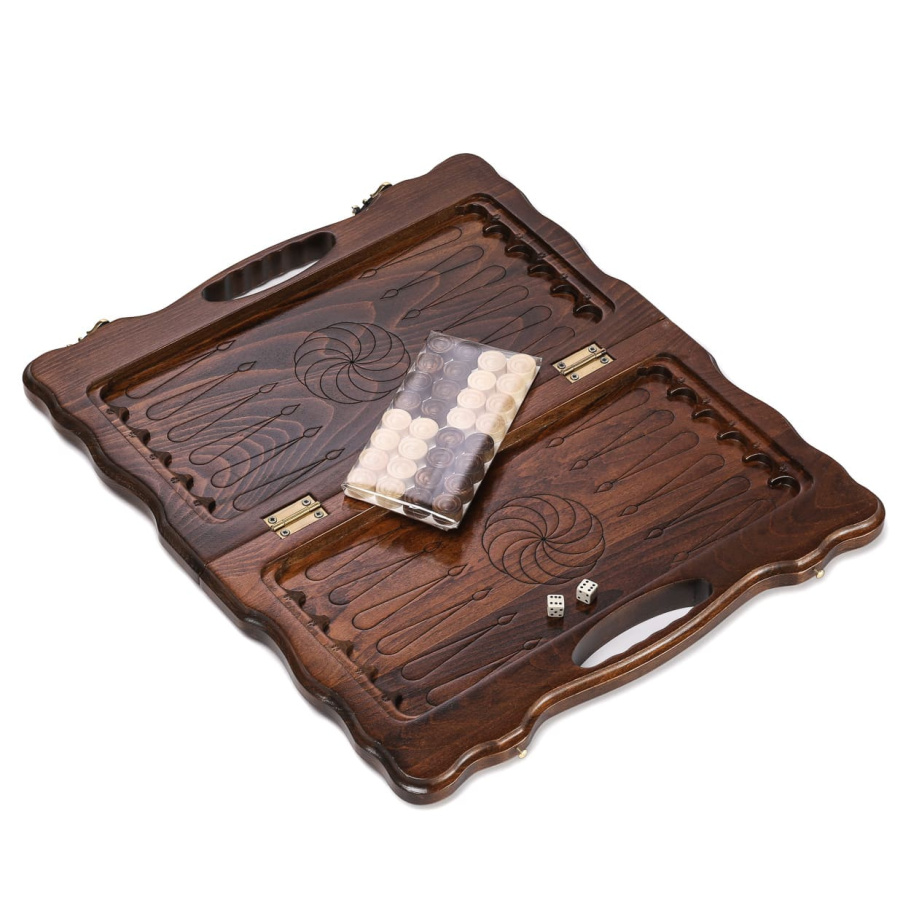 Нарды резные "Бесконечность" малые 40, Harutyunyan купить в Казани