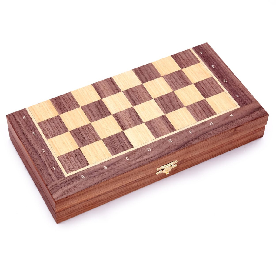 Шахматы складные "Ликбез" орех, WoodGames купить в Казани