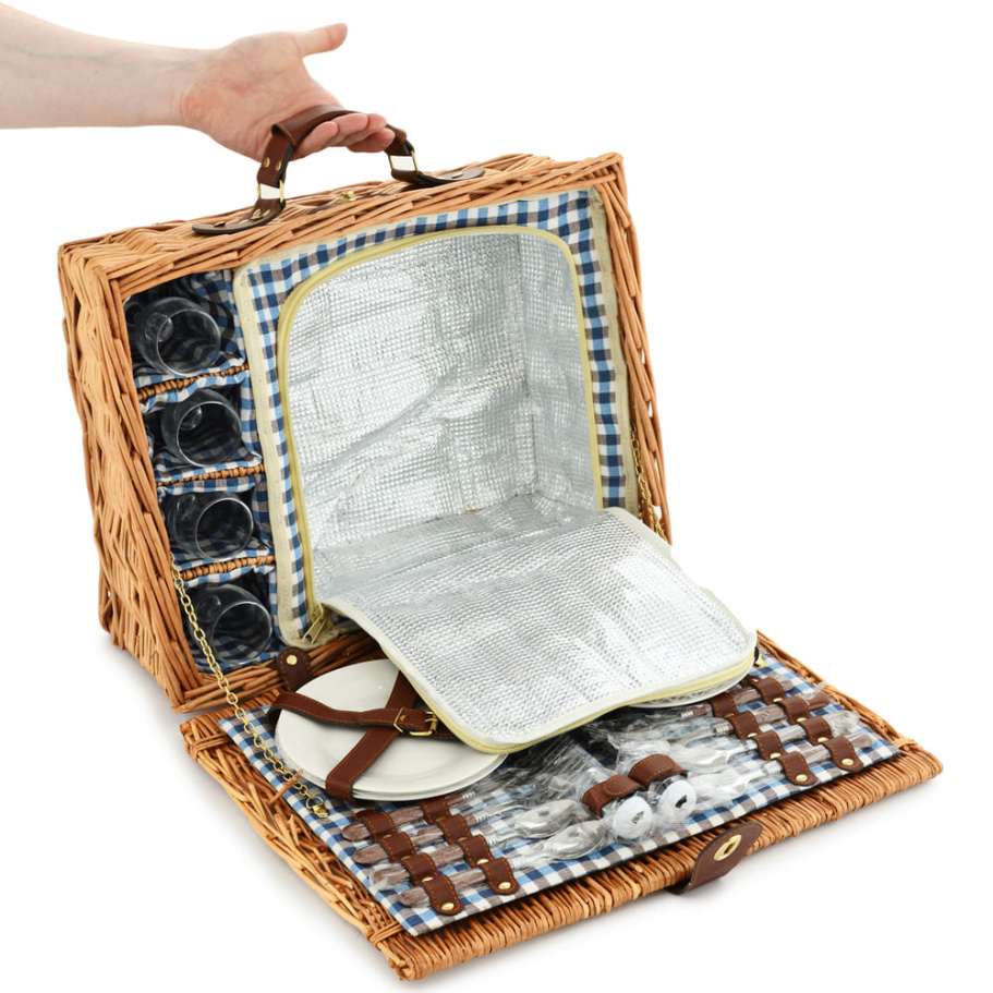 Корзина для пикника "Галатея" (на 4 персоны) купить в Казани
