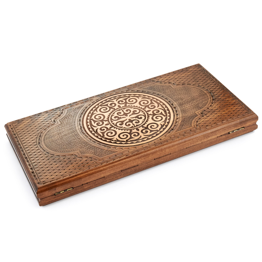 Шахматы резные "Эпопея" большие, 60 купить в Казани