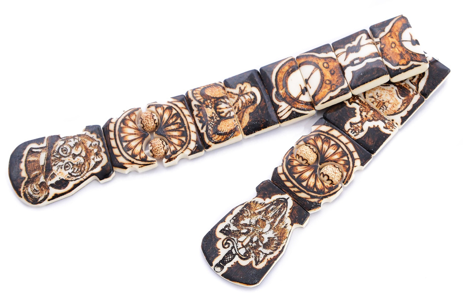 Четки перекидные "Скорпион" кость, Беркутов К. купить в Казани