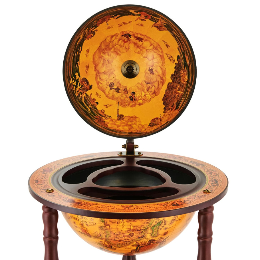 Глобус бар напольный "Дау" сфера 33 см купить в Казани