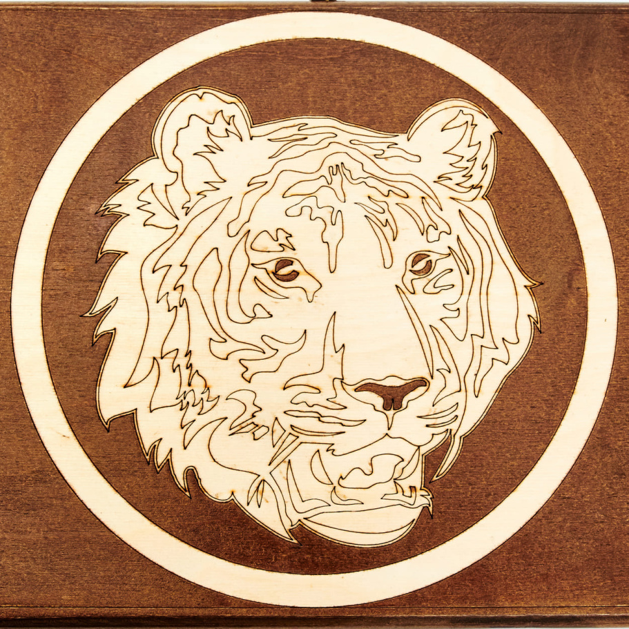 Нарды " Тигр "  большие 60, Harutyunyan купить в Казани