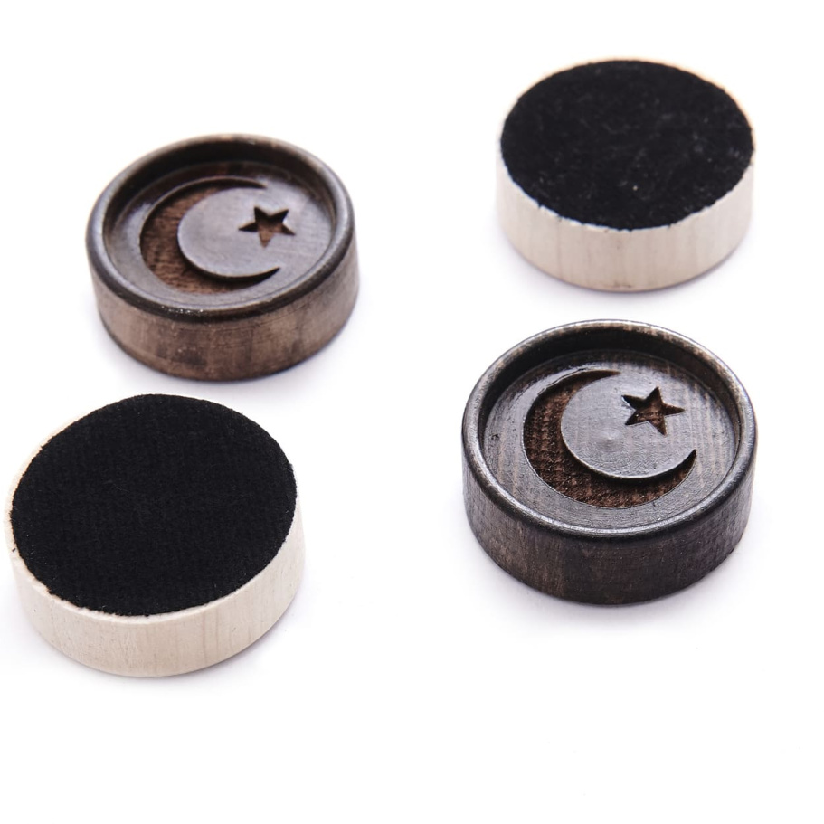 Фишки для нард и шашек "Полумесяц" 29 мм, Osipov купить в Казани