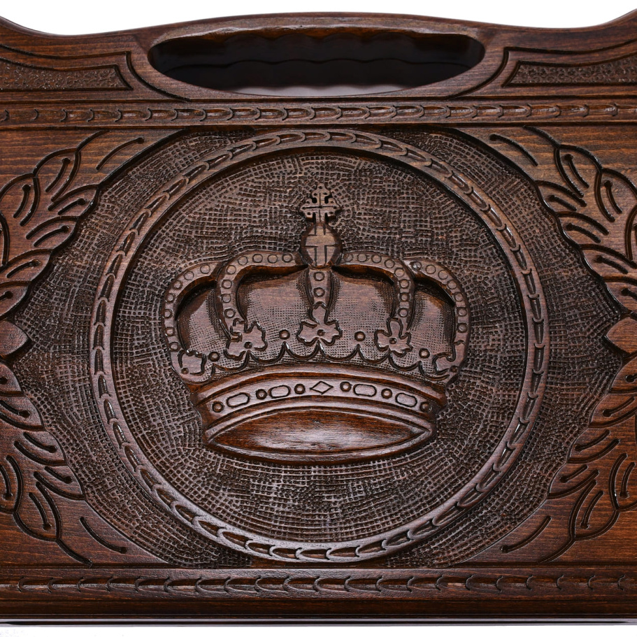 Нарды резные "Сибирская Корона" большие 60, Harutyunyan купить в Казани Нарды резные "Сибирская Корона" большие 60, Harutyunyan купить в Казани