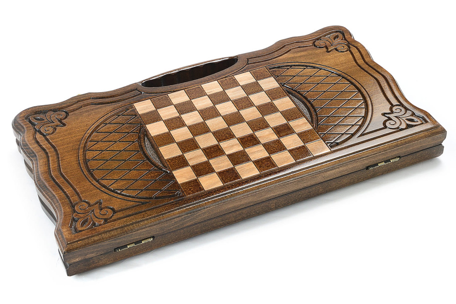 Нарды резные "Орнамент Алькор" люкс средние 50, Harutyunyan купить в Казани Нарды резные "Орнамент Алькор" люкс средние 50, Harutyunyan купить в Казани