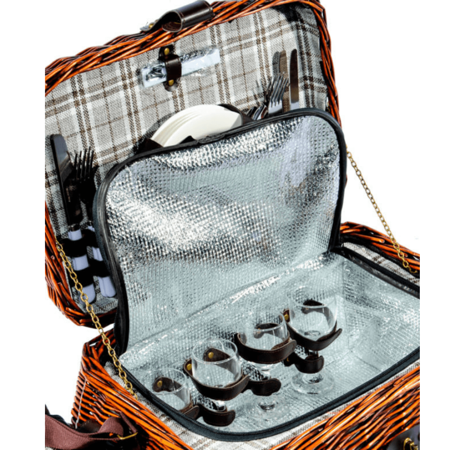 Корзина для пикника Лоза (на 4 персоны) купить в Казани