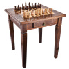 Стол ломберный Шахматы резные "Цитадель" 60