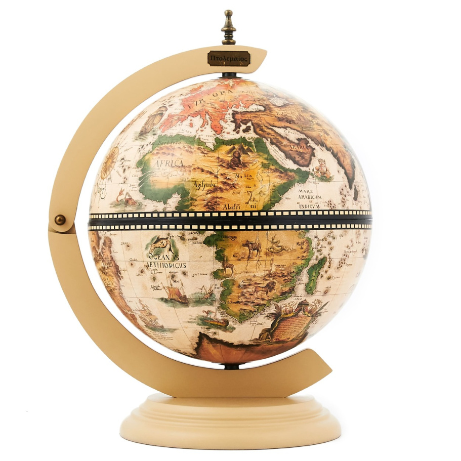 Глобус бар настольный "Басма" сфера 33 см купить в Казани