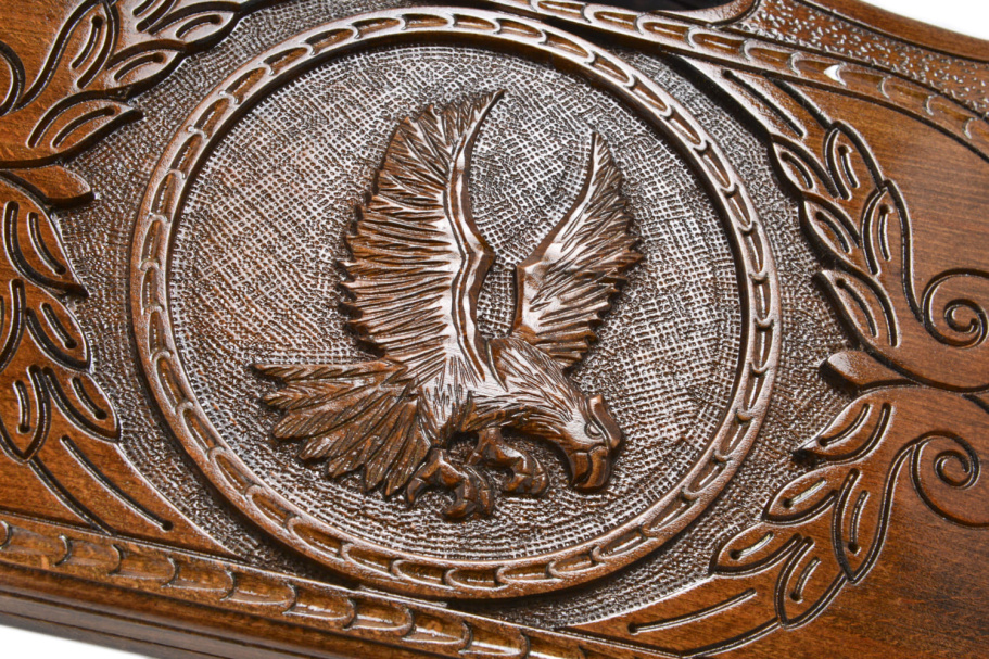 Нарды резные "Орел" средние 50, Harutyunyan купить в Казани