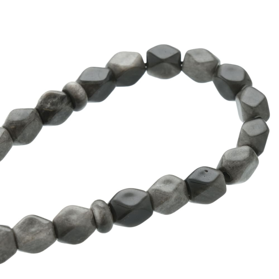 Четки граненые "Удача" серый камень, Давыдов С. купить в Казани