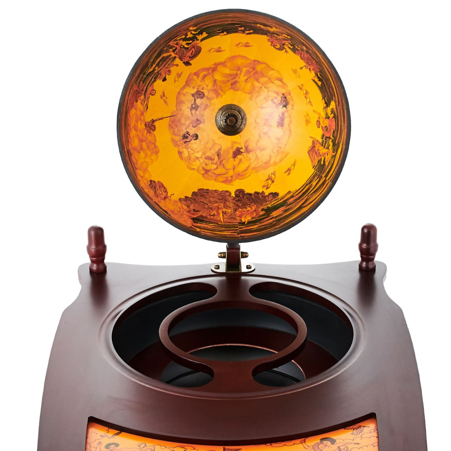 Глобус бар напольный со столом "Азимут" сфера 33 см купить в Казани