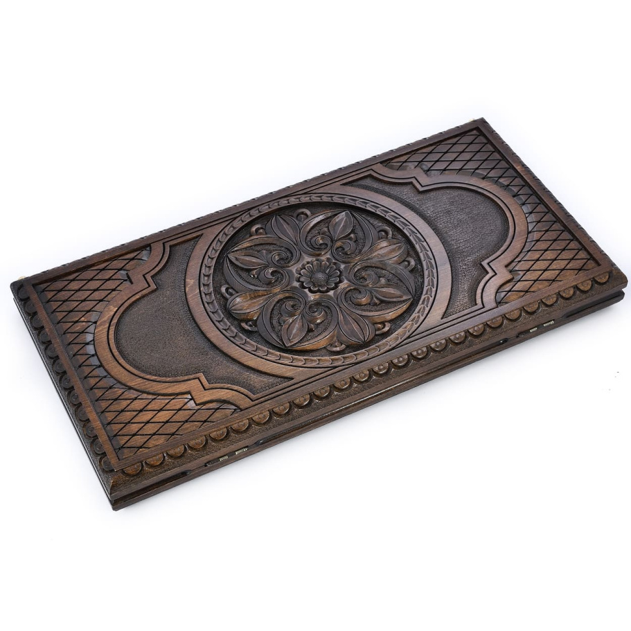 Нарды резные "Эфес" большие 60, Harutyunyan купить в Казани Нарды резные "Эфес" большие 60, Harutyunyan купить в Казани