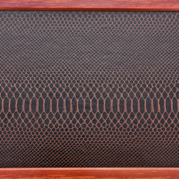 Нарды кожаные Пермские "Золотой питон" средние 50 купить в Казани