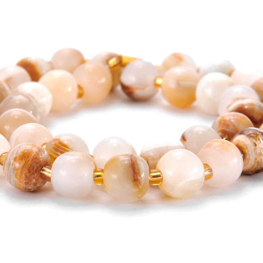 Бусы Капелла желтый камень 1 * 50, Давыдов купить в Казани