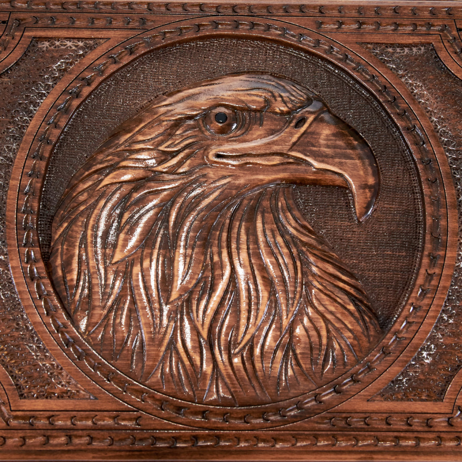 Нарды резные "Вольный орел" большие 60, Harutyunyan купить в Казани Нарды резные "Вольный орел" большие 60, Harutyunyan купить в Казани