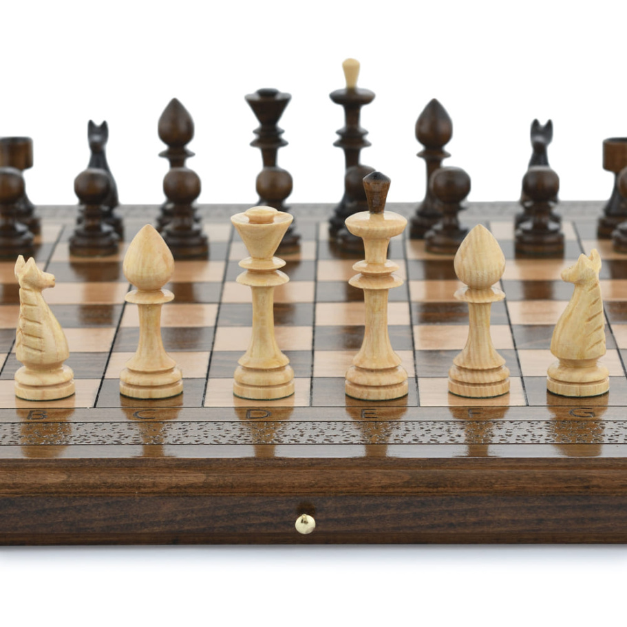 Шахматы + нарды резные "Classik"  40, Harutyunyan купить в Казани