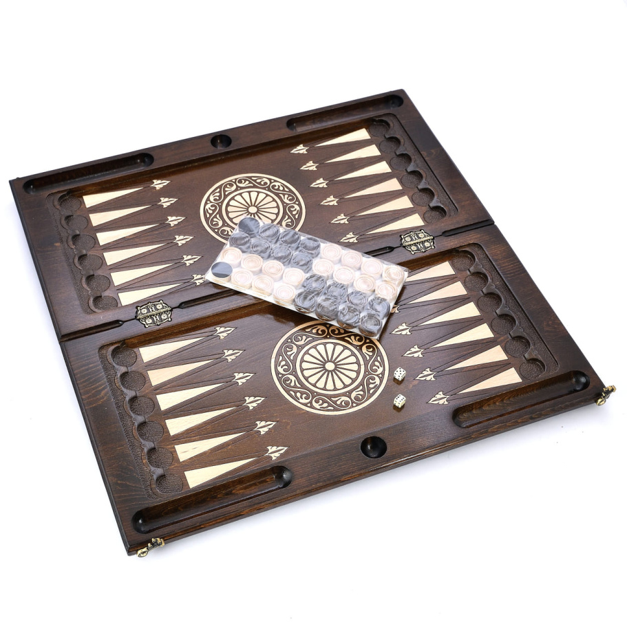 Нарды резные "Эфес" большие 60, Harutyunyan купить в Казани Нарды резные "Эфес" большие 60, Harutyunyan купить в Казани