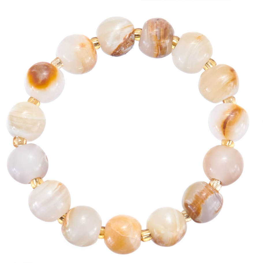 Браслет  Эгида желтый камень 1.4 * 22, Давыдов купить в Казани