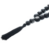 Четки с бусинами "Воин" черный камень с лунным оттенком, Давыдов С. купить в Казани
