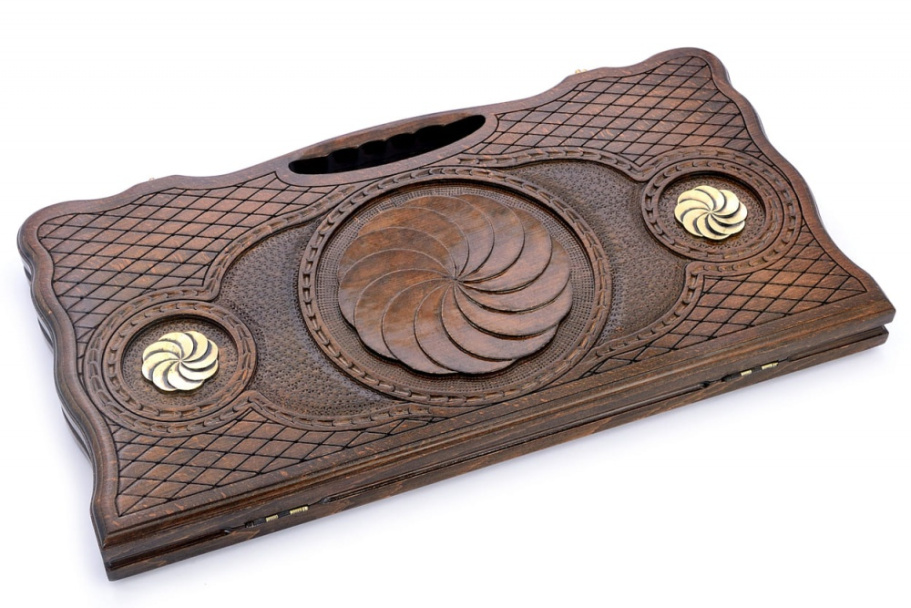 Нарды резные  "Сфера"  большие 60, Harutyunyan Нарды резные  "Сфера"  большие 60, Harutyunyan