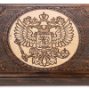 Нарды резные Рэкто "Герб России" средние 50, Harutyunyan купить в Казани