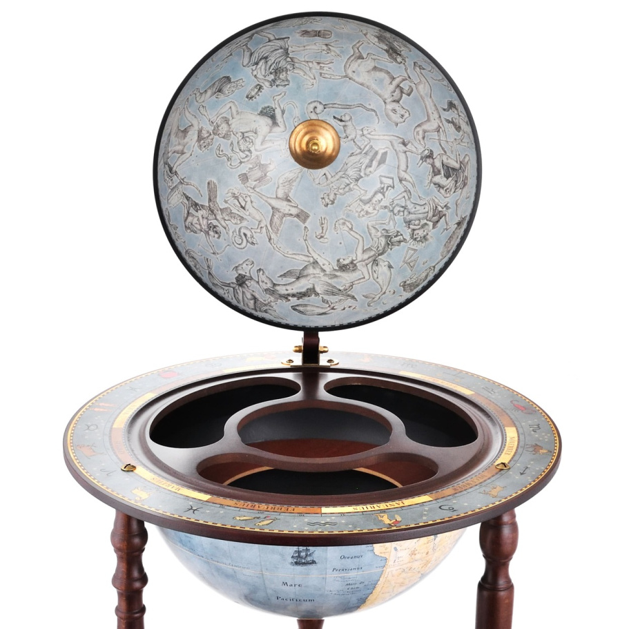 Глобус бар напольный "Барокко" сфера 40см купить в Казани