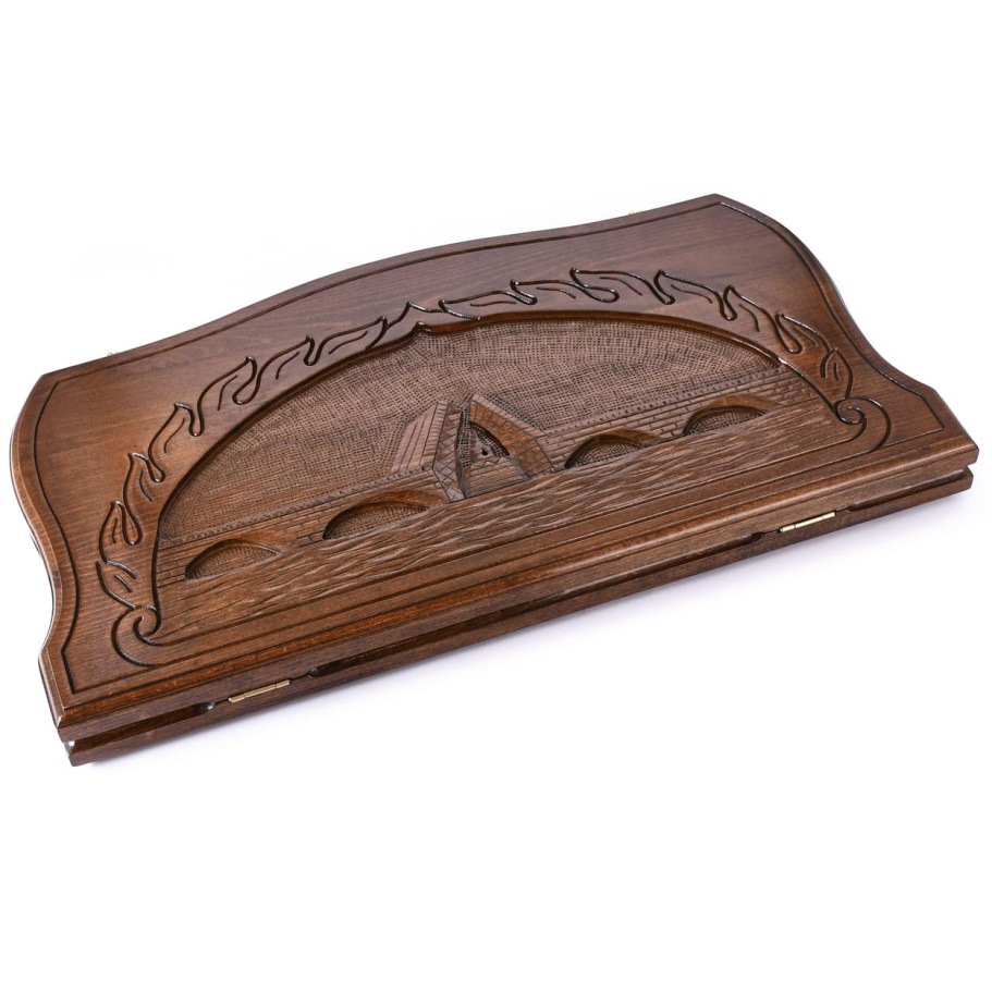 Нарды резные "Мосты" большие 60, Sargsyan Нарды резные "Мосты" большие 60, Sargsyan