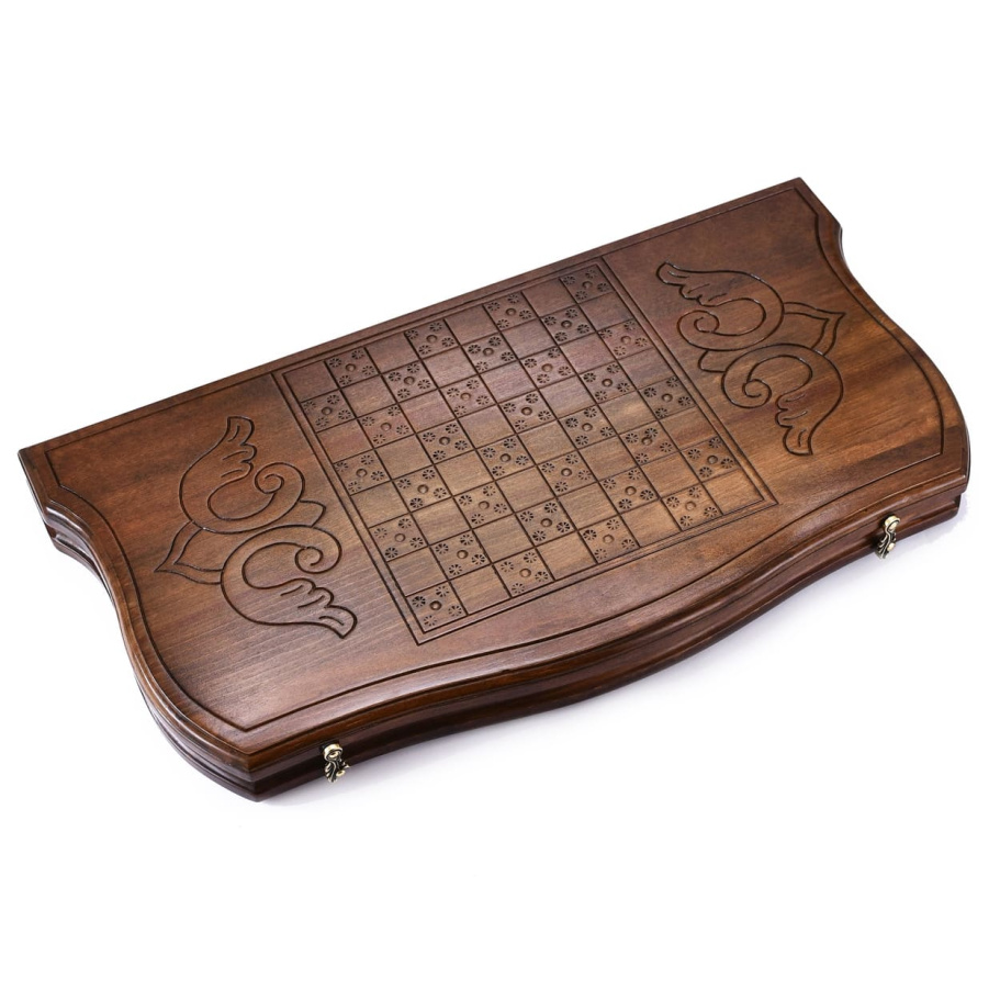 Нарды резные "Король Лев " большие 60, Sargsyan купить в Казани