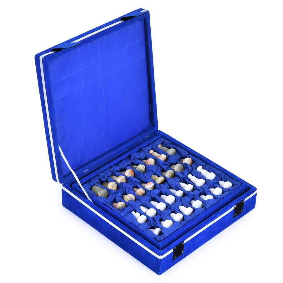 Шахматы из камня "Левант" мрамор и оникс 20 купить в Казани