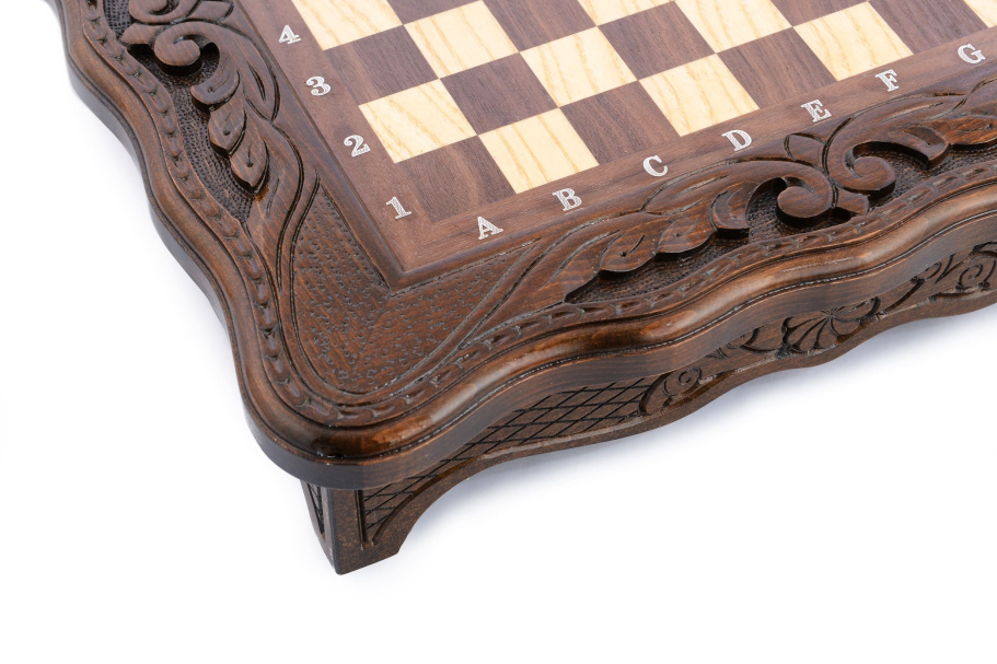 Шахматы резные в ларце "Гандикап" 40, Harutyunyan купить в Казани