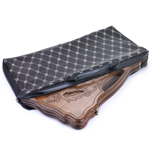 Чехол для средних нард Гассенди, экокожа купить в Казани