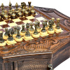 Стол ломберный Шахматы резные "Гуфельд" 60, Harutyunyan купить в Казани