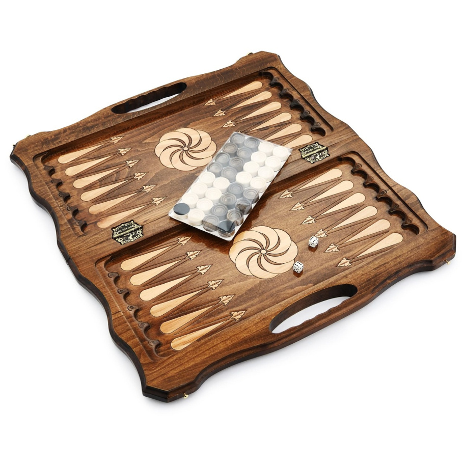 Нарды резные  "Сфера" средние 50, Harutyunyan купить в Казани